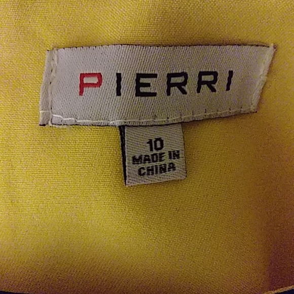 Yellow, Green, & Black ColorBlock Cap-Sleeve Dress - Picture 3 of 5